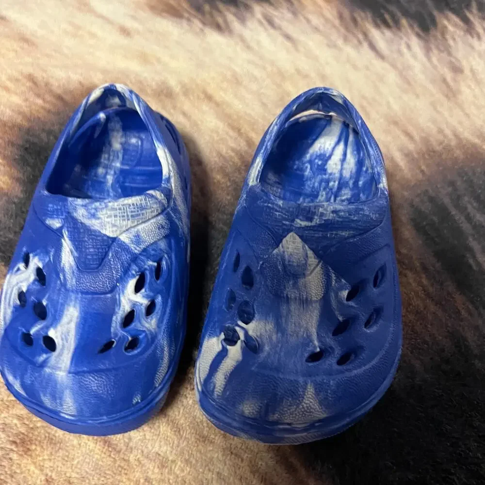 SET of 2 Baby Girls Shoes Size 4 Slip On Moccasins & Slingback Sandals